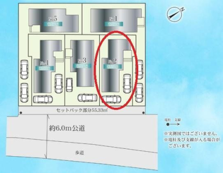 その他 【区画図　2号棟】