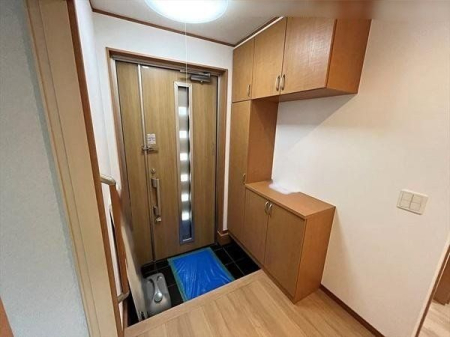 玄関 シューズボックス付きの玄関です