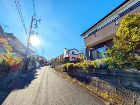 現地土地写真 西武池袋線「仏子」駅徒歩22分です。