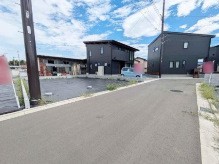 現地土地写真 2区画の様子です。