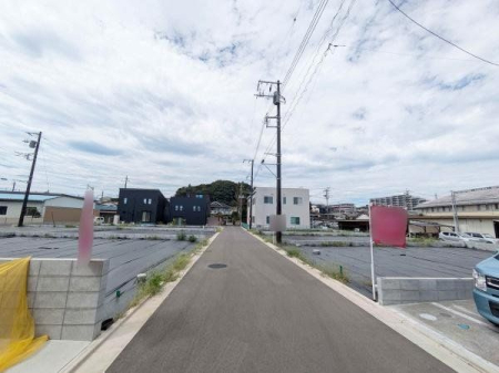 現地土地写真 2区画の様子です。