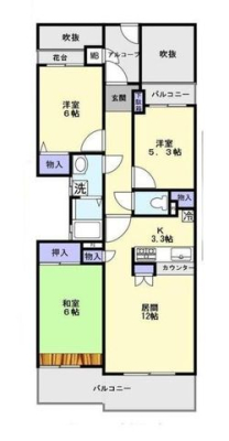  家族が集う15.3帖のLDK