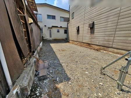 現地土地写真 現地にて日当り具合もお確かめいただけます