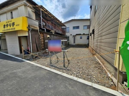 現地土地写真 夢のマイホームが実現します
