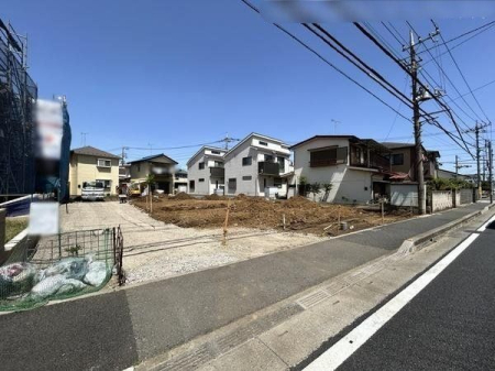 現地土地写真 現地にて日当り具合もお確かめいただけます