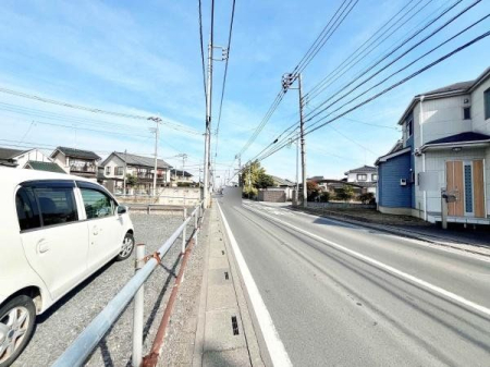 現地土地写真 陽当たり周辺環境など現地でご確認ください