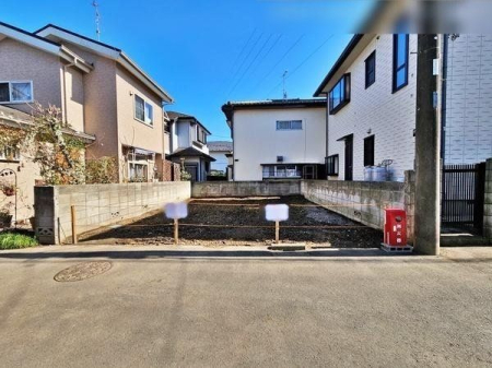 現地土地写真 陽当たり通風良好！