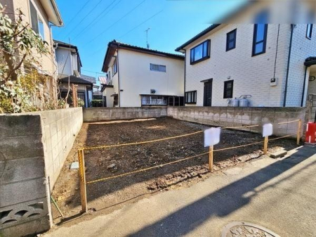 現地土地写真 陽当り通風良好です。