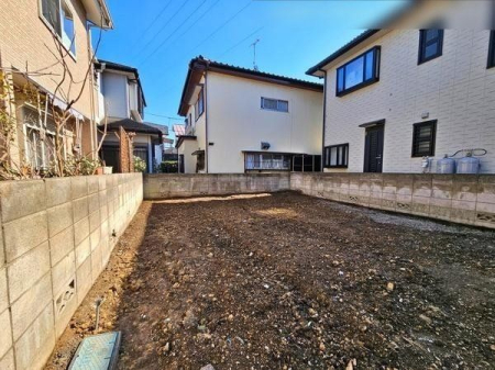 現地土地写真 お好きなハウスメーカーで建築できます