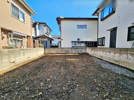 現地土地写真 現地にて陽当り具合もお確かめいただけます