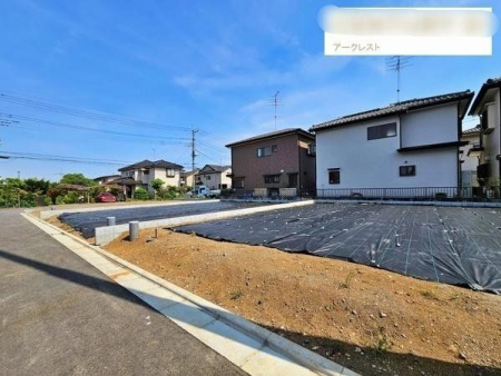 現地土地写真 陽当たり通風良好です。
