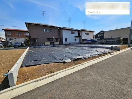 現地土地写真 明るく陽当たりのいいお住まいが叶います。