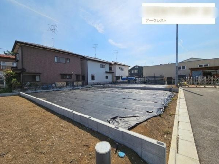 現地土地写真 ゆとりあるお住まいが叶います。