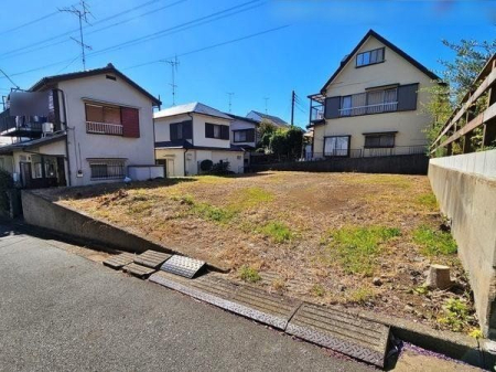 現地土地写真 のどかな住宅地で子育て家族にもおすすめ
