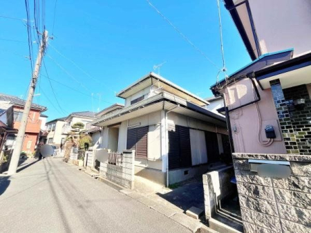 現地土地写真 落ち着いた住環境です。