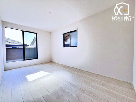 子供部屋 主寝室として使える7.5帖の洋室は、バルコニーに面しており採光・通風も◎。