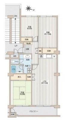  全居室に収納のあるお住まい