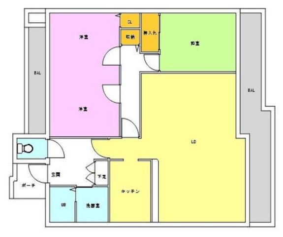 入間扇町屋団地13号棟 埼玉県入間市久保稲荷1丁目｜1,190万円