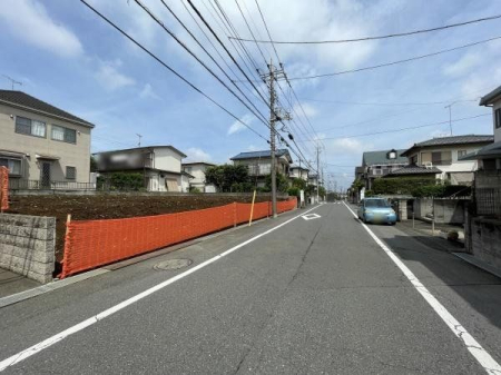 現地土地写真 東側8ｍ公道