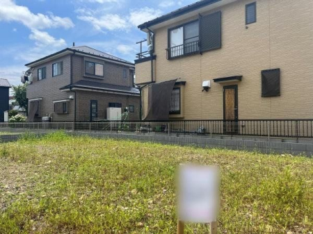現地土地写真 現地にて陽当り具合もお確かめいただけます