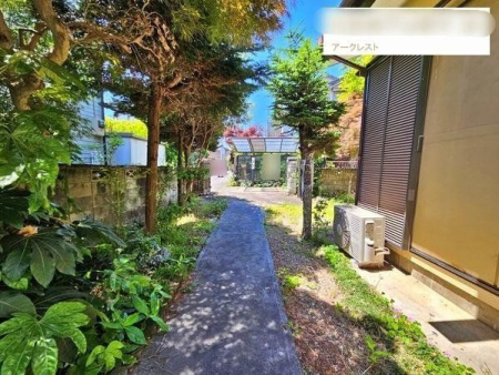 現地土地写真 落ち着いた住環境
