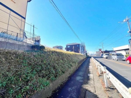 現地土地写真 開放的な立地です！