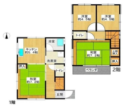  風情を感じる和室のある邸宅