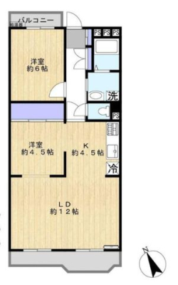  最上階・角部屋・陽当り通風良好