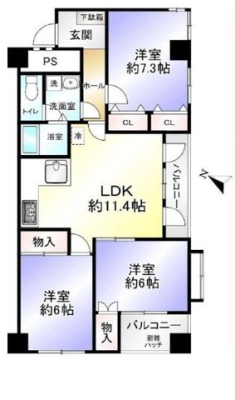  ●三方角部屋 東南・南西・北東●陽当たり、通風良好●エレベーターあり●コンビニ、スーパー徒歩圏内にて生活利便性あり