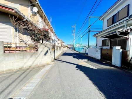 現地土地写真 入間市立藤沢北小学校まで徒歩7分