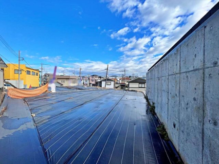 現地土地写真 閑静な住宅街です。