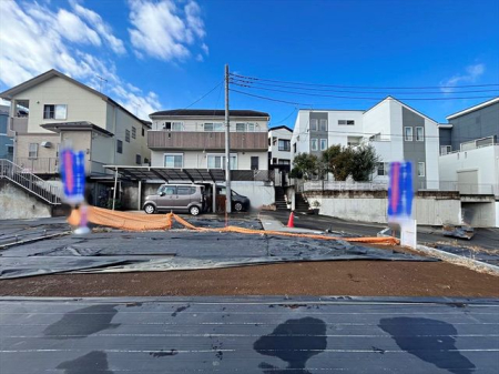現地土地写真 2025.1.7撮影の現地の様子。