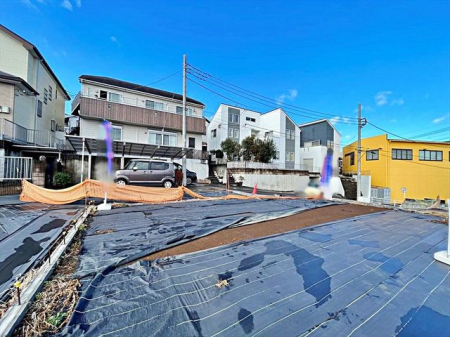 現地土地写真 2025.1.7撮影の現地の様子。