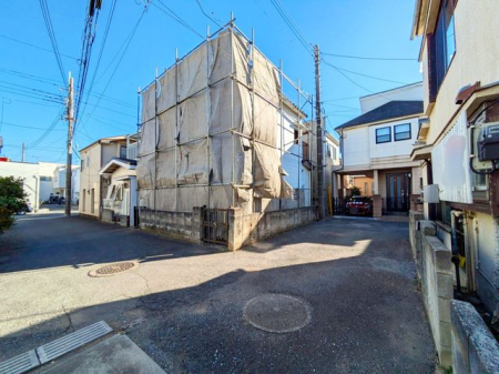 現地土地写真 2025年1月17日撮影の様子です。