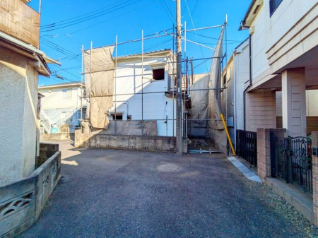 現地土地写真 2025年1月17日撮影の様子です。