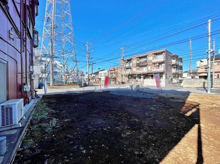 現地土地写真 2025.1.14撮影の現地の様子。