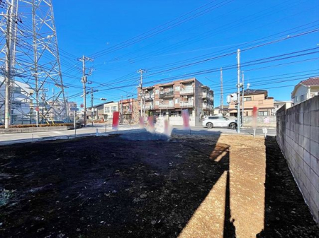 現地土地写真 2025.1.14撮影の現地の様子。