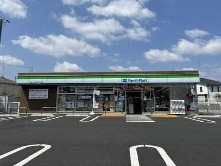 周辺環境 ファミリーマート　東村山久米川町五丁目店 徒歩5分。【営業時間】24時間営業【駐車場】あり 340m