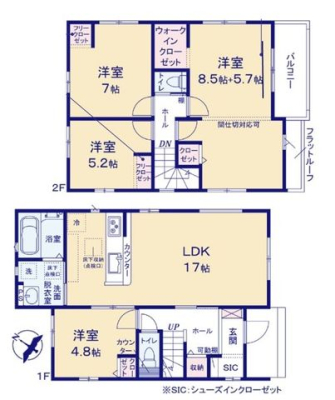  生活導線のよい間取りになっております！週末に、ご家族・ご友人お誘いあわせの上、現地をご覧になってみませんか？周辺環境と合わせてご案内致します！