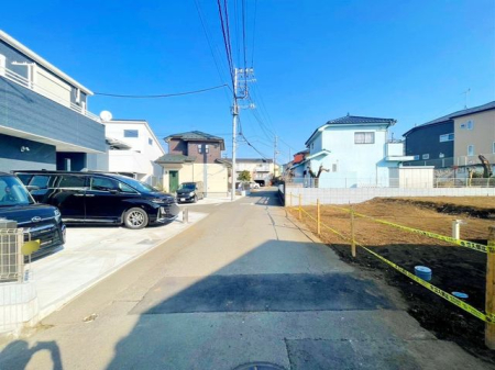 現地土地写真 是非現地にてご見学ください