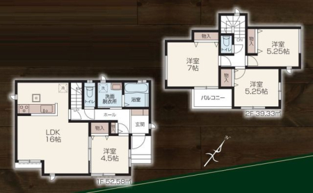  ～House Layout～使いやすい家具の配置や日々の導線をイメージした間取り。毎日の生活が豊かになる、そんな願いを込めた間取りです。