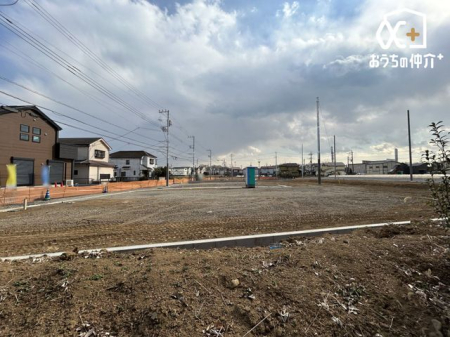 現地土地写真 区画内に公園も出来ます