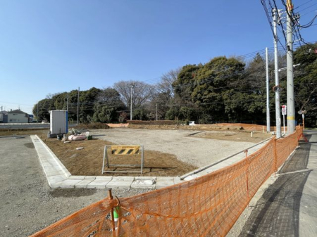 現地土地写真 閑静な住宅街です