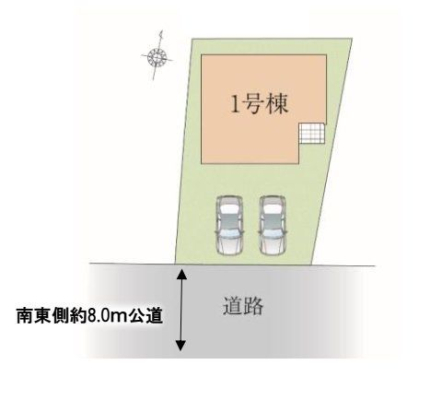 周辺環境 勝瀬小学校 徒歩7分。渡戸1-3、羽沢1、大字鶴馬、大字勝瀬、大字苗間区域 560m