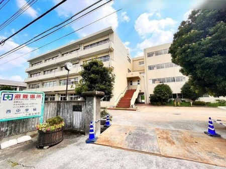 周辺環境 富士見市立西中学校 徒歩5分。関沢2-3、西みずほ台1-3、大字針ケ谷、大字水子一部区域 380m