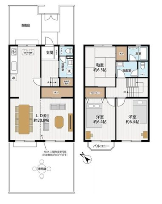  今話題の一戸建ての良さと集合住宅の合理性を併せ持つタウンハウス。見た目は古くても中は新鮮、内装リフォーム済み物件です。