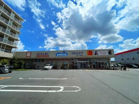 周辺環境 ウェルシア所沢下安松店 徒歩5分。駐車場が広く行きやすい薬局でございます。取扱商品も豊富です。 340m