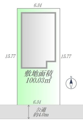  【区画図】カースペース1台分