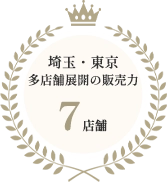 ��ʁE�������X�ܓW�J�̔̔���  7�X��